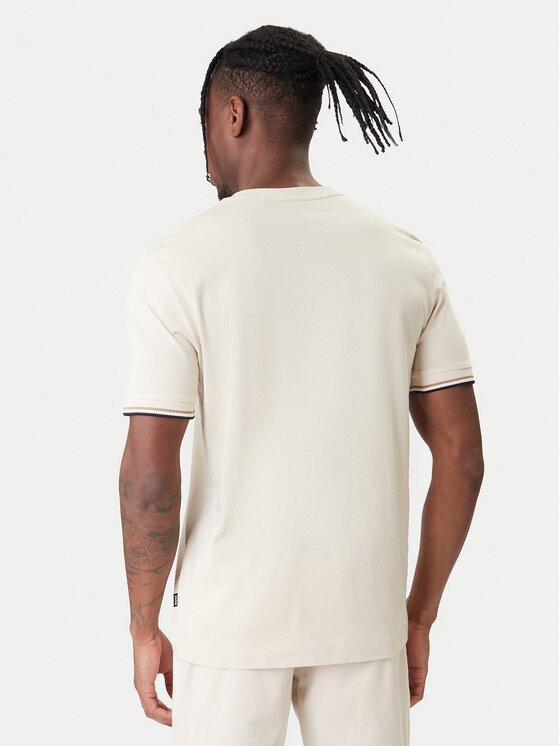 BOSS BOSS Tričko Thompson 04 50501097 Écru Regular Fit