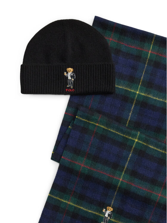 Polo Ralph Lauren Polo Ralph Lauren Set Fular și Căciulă 449P20310001 Colorat