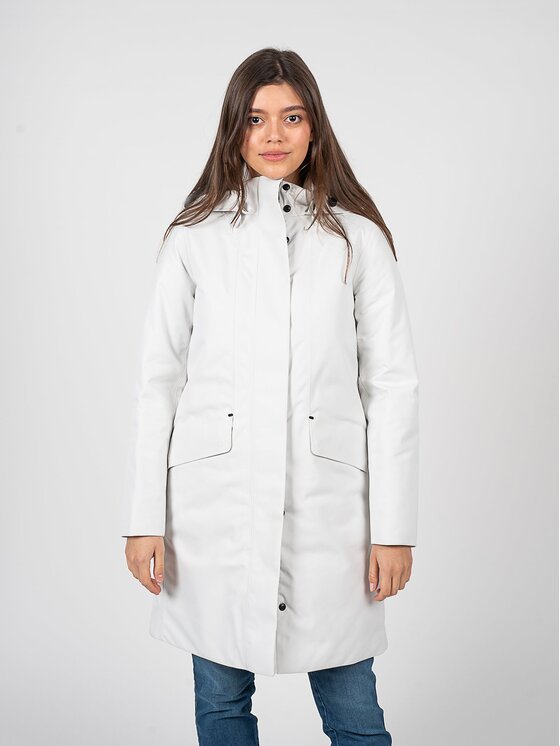 Geox Geox Kurtka przejściowa W2621B T2940 Biały Regular Fit