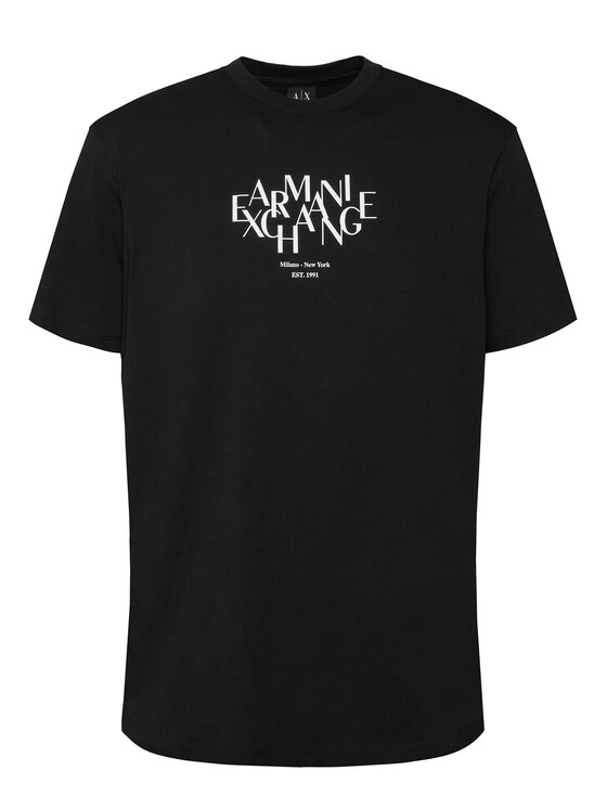 Armani Exchange Armani Exchange T-Shirt XM002782 AF10356 UC001 Černá Regular Fit