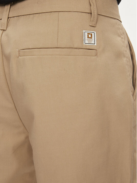 Only & Sons Only & Sons Bavlnené nohavice Edge-Ed 22024468 Béžová Loose Fit