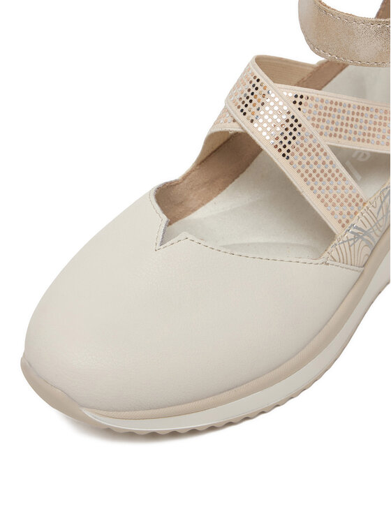 Remonte Remonte Halbschuhe D2411-81 Beige