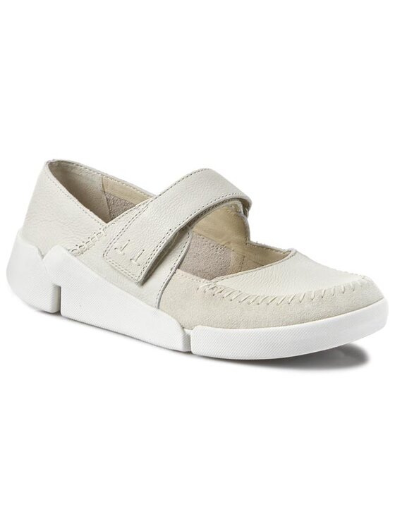 Clarks P buty Tri Amanda 261156174 Bia y Modivo.pl