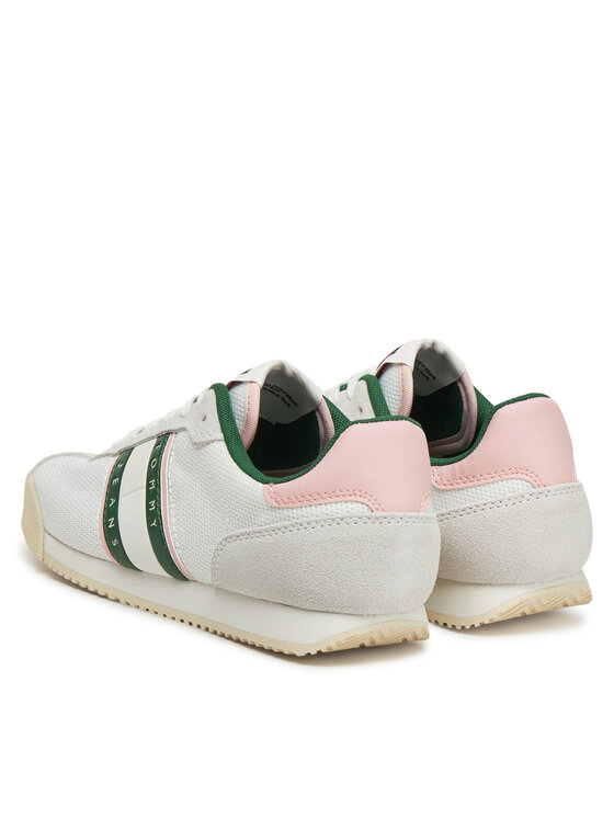 Tommy Jeans Tommy Jeans Snīkeri Tjw Low Profile Runner EN0EN02742 Balts