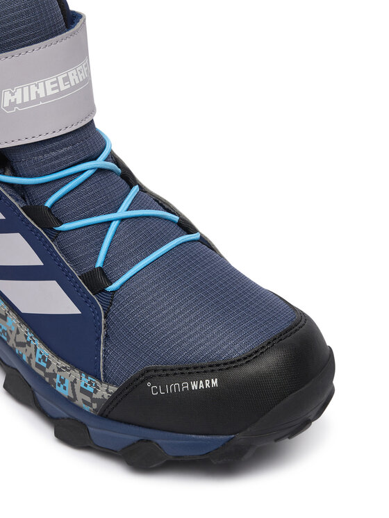 adidas adidas Pārgājienu apavi Minecraft Terrex Snow Cf Climawarm Winter Shoes Kids KJ6489 Zils