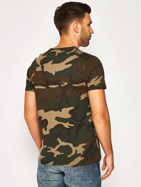 Alpha Industries Alpha Industries T-Shirt Basic 100501C Zelená Regular Fit