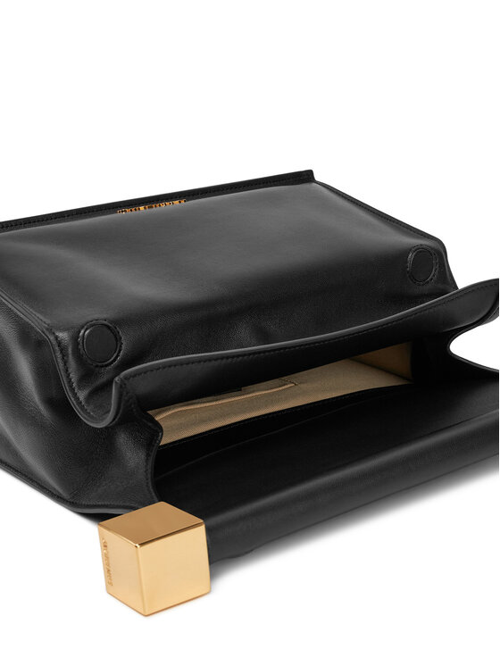 JACQUEMUS JACQUEMUS Torbica La Pochette Rond Carre 24E233BA356-3171 Crna