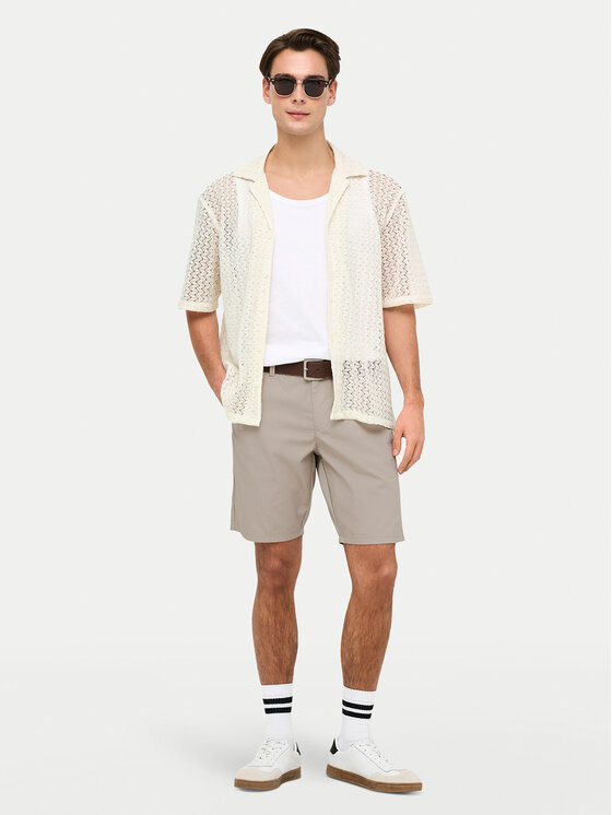 Only & Sons Only & Sons Πουκάμισο Novak 22034187 Μπεζ Relaxed Fit