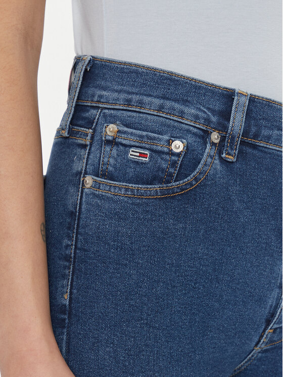 Tommy Jeans Tommy Jeans Jeans hlače Sylvia DW0DW17147 Modra Skinny Fit