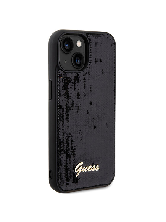 Guess Guess Etui na telefon iPhone 14 / 15 / 13 Czarny