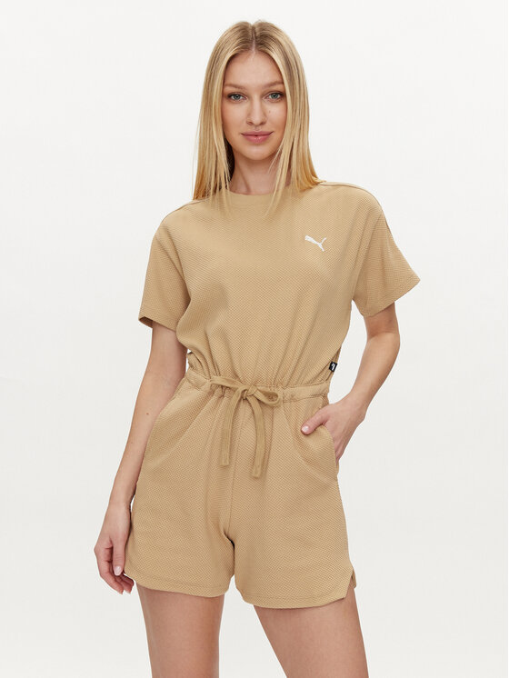 Puma Puma Kombinezonas HER 677891 Smėlio Relaxed Fit