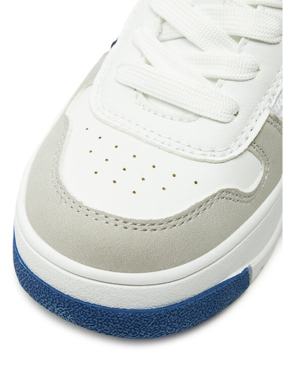 Tommy Hilfiger Tommy Hilfiger Laisvalaikio batai Flag Low Cut Lace-Up Sneaker T3X9-33863-1269 M Balta