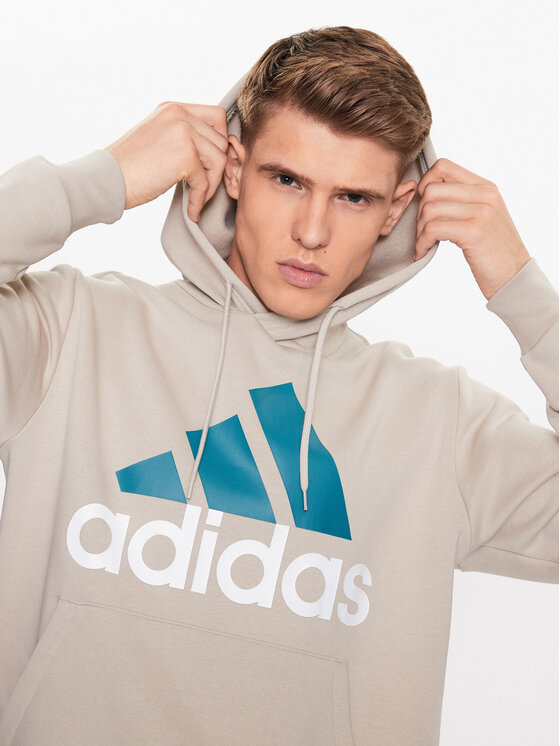 adidas adidas Bluză IJ8942 Bej Regular Fit