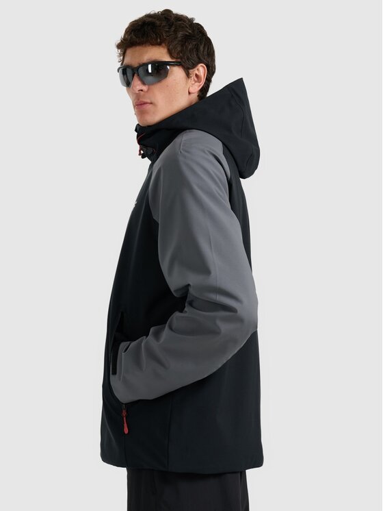 4F 4F Giacca di transizione 4FRAW25TTJAM0963-25S Grigio Regular Fit