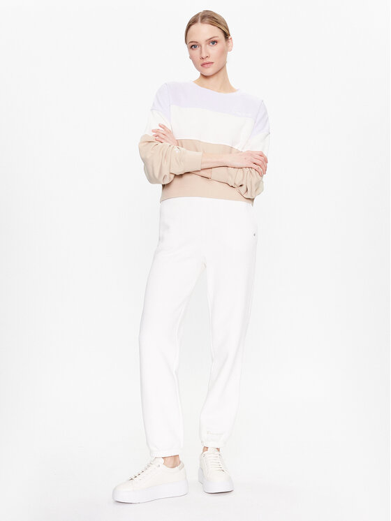 Felpa Color Block Chainstitch 10024524-A02