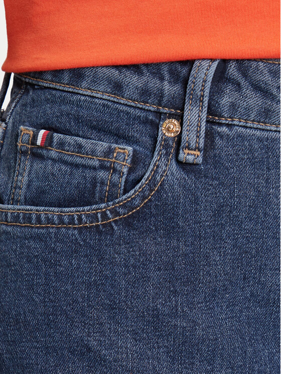 Tommy Hilfiger Tommy Hilfiger Džínsy Classic WW0WW45672 Modrá Straight Fit
