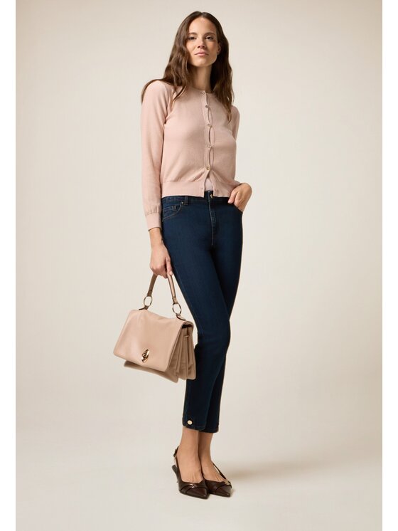 Oltre Oltre Jeans P578R008579N034 Blu Slim Fit