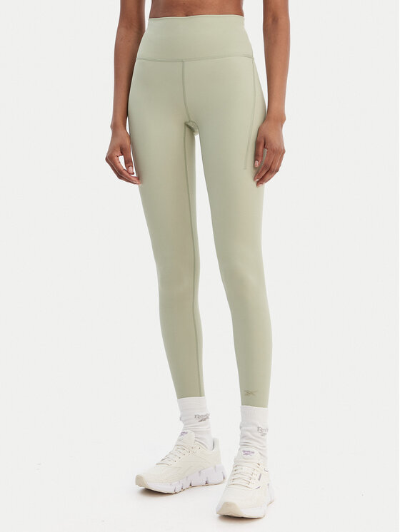 Reebok Legíny Reebok x Ewa Chodakowska Zuzka RK25619CCW Zelená Slim Fit