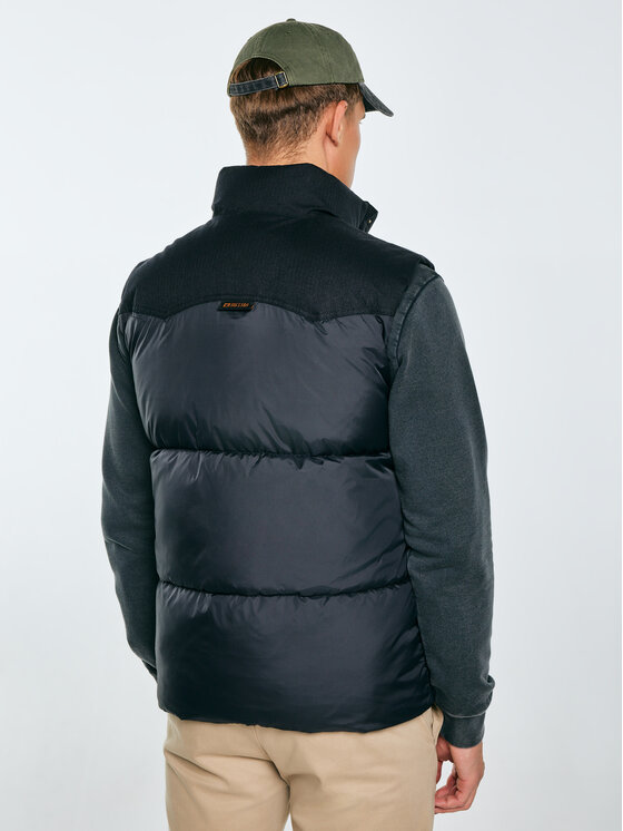BIG STAR BIG STAR Kamizelka AGRIB Czarny Basic Fit