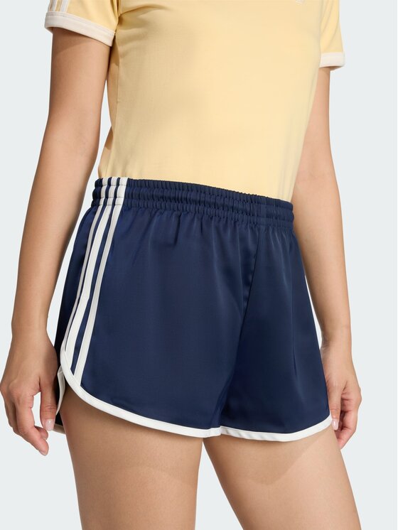 adidas adidas Szorty materiałowe 159025 Niebieski jasny