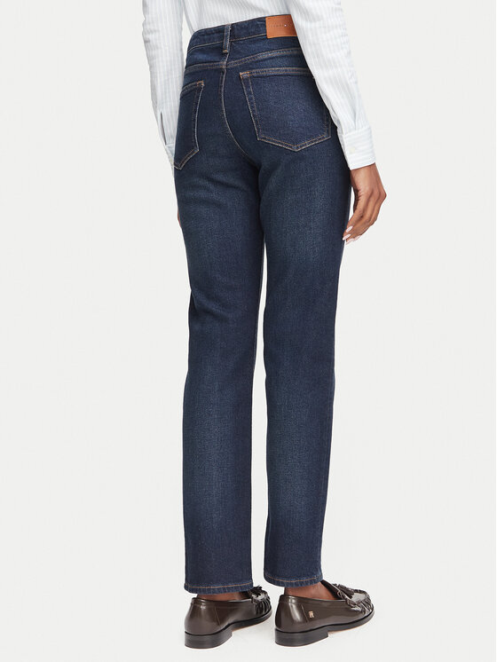 Tommy Hilfiger Tommy Hilfiger Jeansy Harlow WW0WW52184 Granatowy Slim Fit