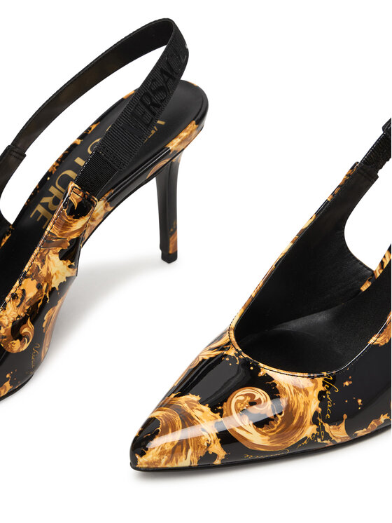 Versace Jeans Couture Versace Jeans Couture Туфлі на шпильці 80VA3S52 ZS366 G89 Чорний