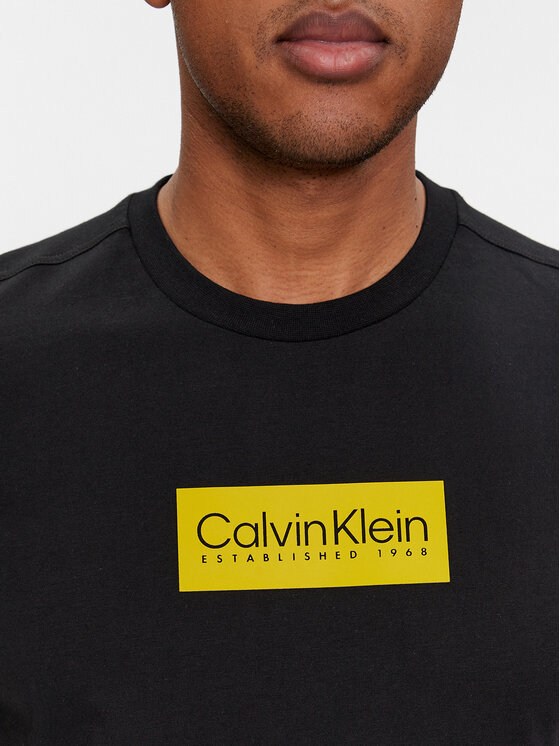 Calvin Klein Calvin Klein T-Shirt Logo K10K112403 Schwarz Regular Fit