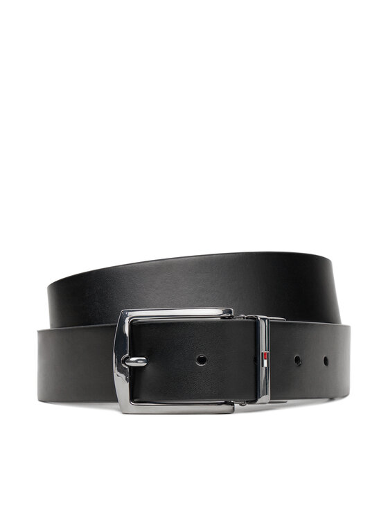 Tommy Hilfiger Tommy Hilfiger Pánský pásek Denton 3.5 Rev AM0AM13012 Tmavomodrá