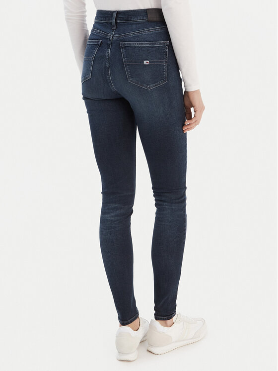 Tommy Jeans Tommy Jeans Дънки Nora DW0DW21393 Син Skinny Fit