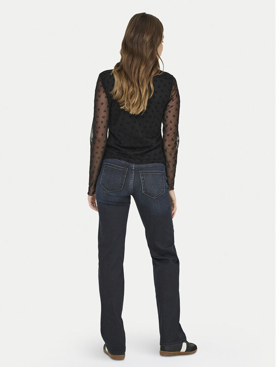 ONLY ONLY Bluză Siena 15362924 Negru Regular Fit