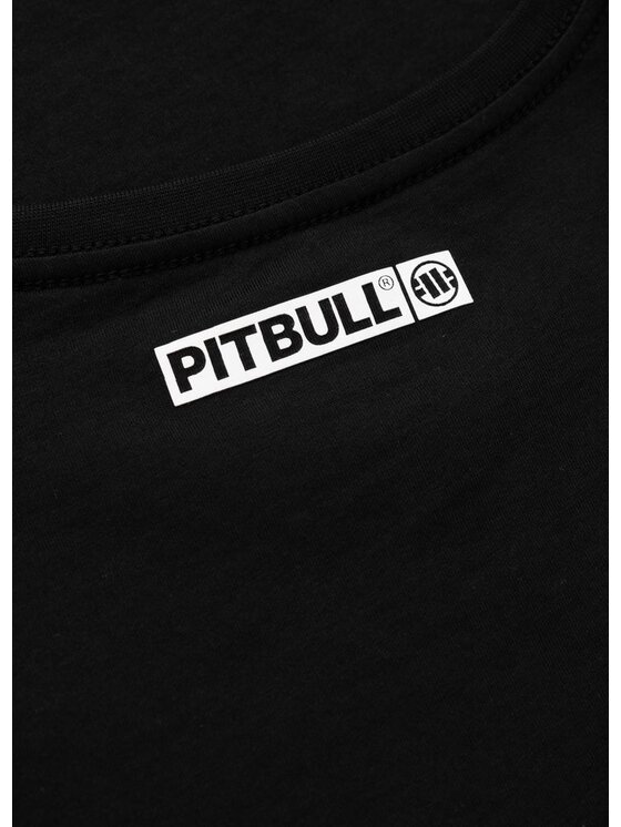 PITBULL PITBULL T-Shirt Koszulka damska Hilltop M Czarny Regular Fit
