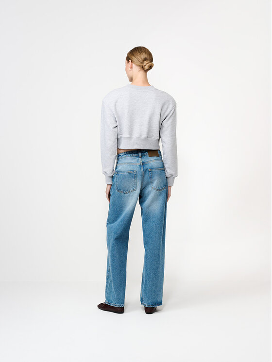 La Mania La Mania Bluza SASHA Szary Classic Fit
