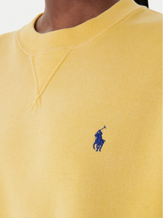 Polo Ralph Lauren Polo Ralph Lauren Mikina 211971697504 Žlutá Relaxed Fit