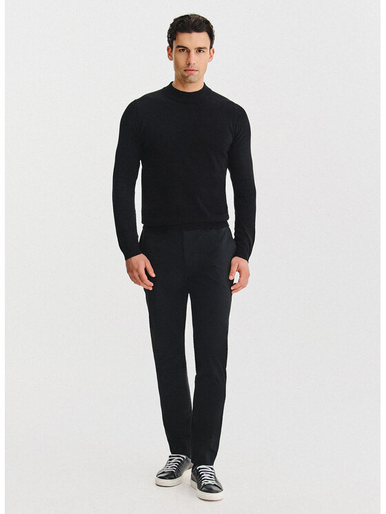Pako Lorente Pako Lorente Sweter P25WF-2X-019 Czarny Classic Fit