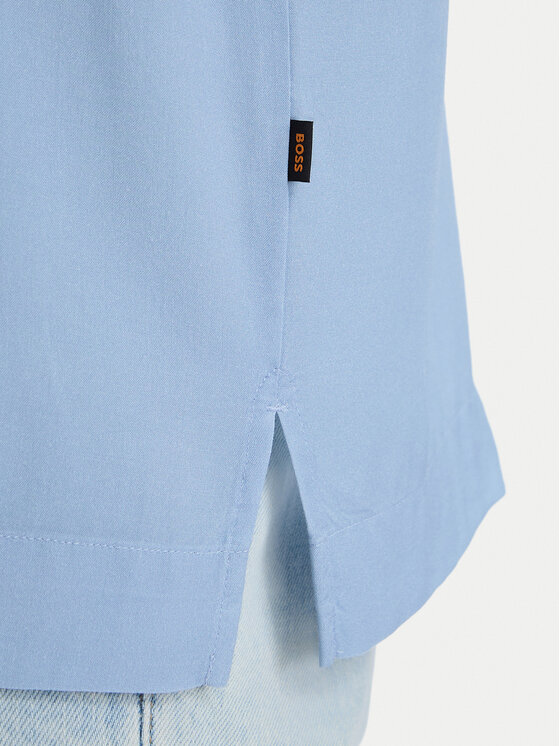 BOSS BOSS Camicia Lapisy_M 50559633 Celeste Relaxed Fit