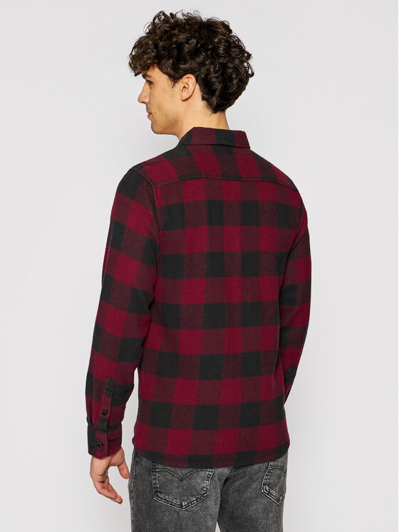 Dickies Dickies Camicia Unisex New Sacramento DK0A4XDZMR0 Bordeaux Regular Fit