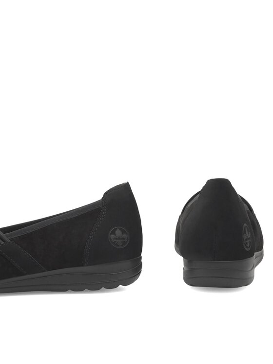 Rieker Rieker Halbschuhe L9369-00 Schwarz