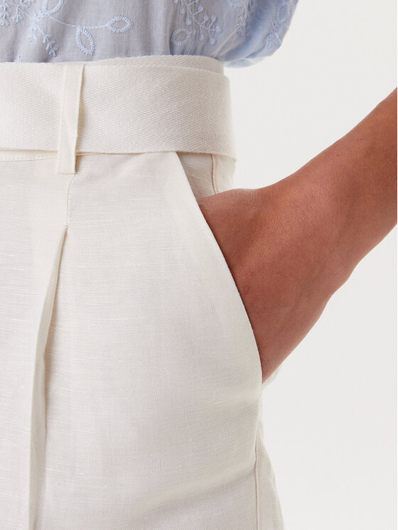 Tatuum Tatuum Bermudu šorti Kosoko T2510.160 Écru Relaxed Fit