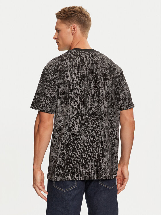 Karl Lagerfeld Jeans Karl Lagerfeld Jeans T-Shirt 246D1703 Μαύρο Regular Fit