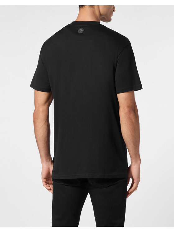 PHILIPP PLEIN PHILIPP PLEIN T-Shirt 14789 Czarny Regular Fit