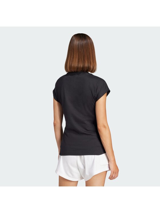 adidas adidas T-Shirt Essentials Linear JC8238 Czarny Slim Fit