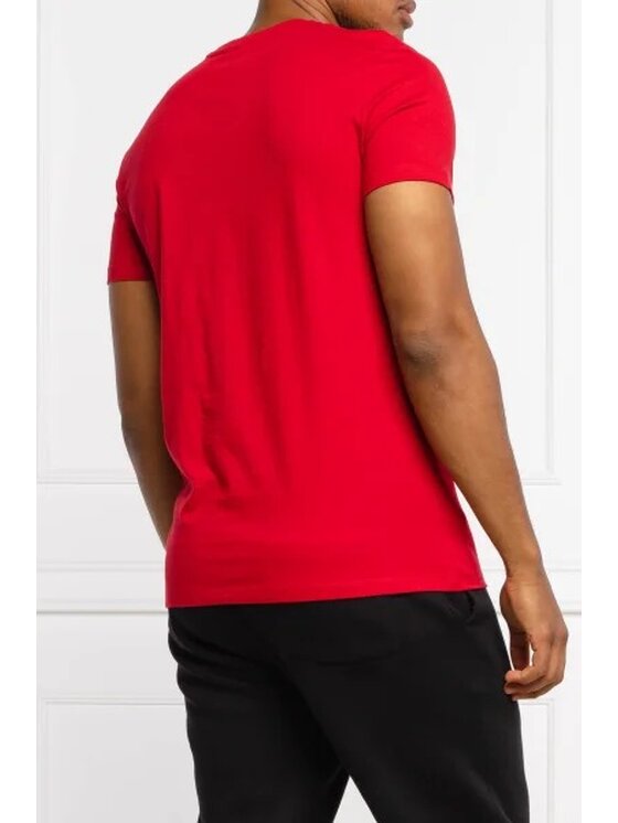 Armani Exchange Armani Exchange T-Shirt 6KZTAL ZJV5Z 1495 Czerwony Regular Fit
