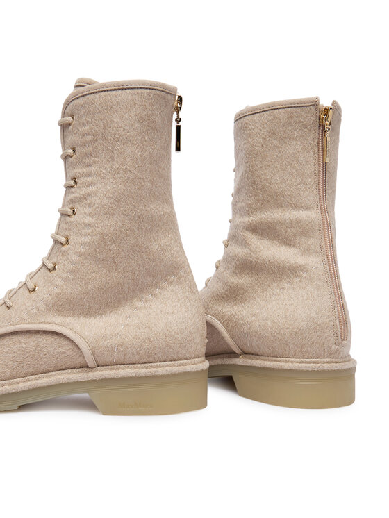 Max Mara Max Mara Gležnjarji Bakerzip 2524796092600 Bež