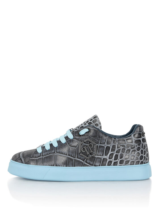 PHILIPP PLEIN PHILIPP PLEIN Sneakersy 31328 Niebieski jasny
