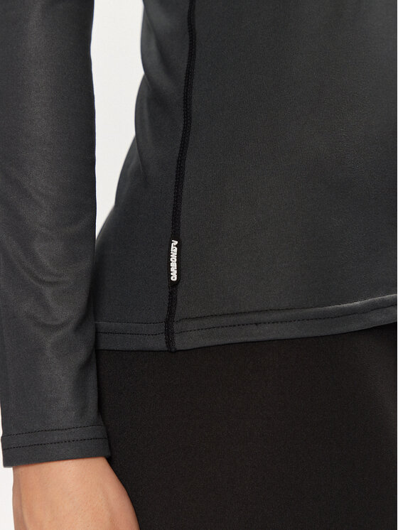 Surfanic Surfanic Termoaktyvus apatinis trikotažas, viršus SWU2602 Juoda Slim Fit