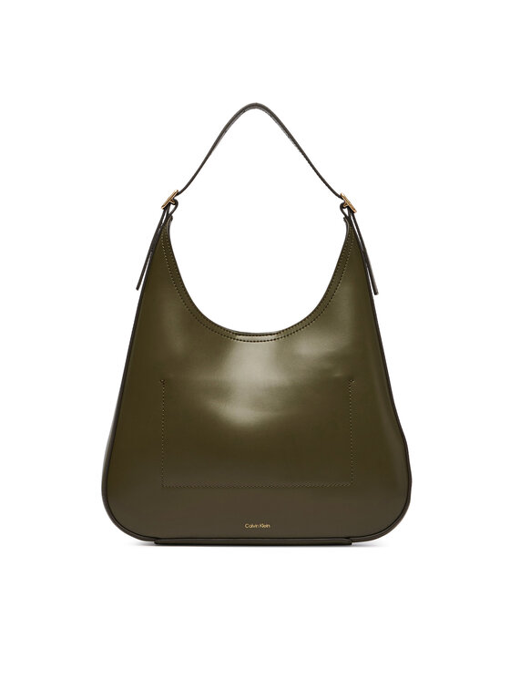 Calvin Klein Calvin Klein Дамска чанта Ck Medium Shoulder Bag LV04F3522G Тъмнозелен