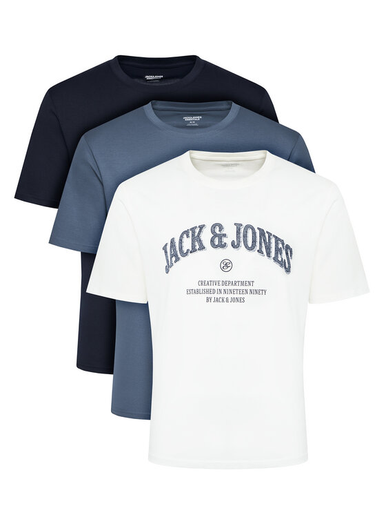 Jack & Jones Tricou Earchive 12297673 Bleumarin Regular Fit