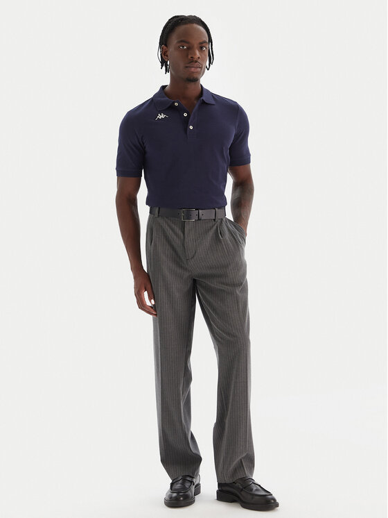 Kappa Kappa Polo majica Logo Sharas Mss 302B3D0 Mornarsko modra Regular Fit