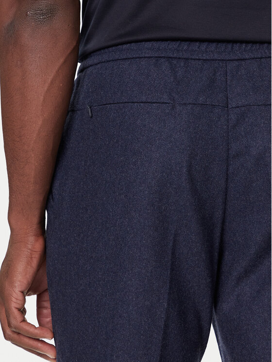 Paul&Shark Paul&Shark Παντελόνι υφασμάτινο 15314077 Σκούρο μπλε Regular Fit