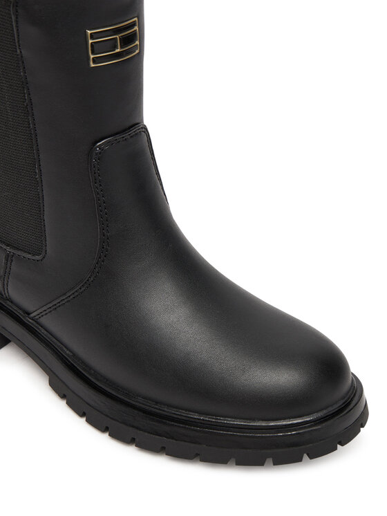 Tommy Hilfiger Tommy Hilfiger Ботильйони T3A5-34016-1355999 S Чорний